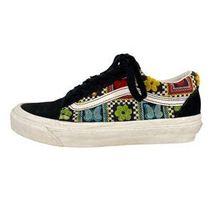 Vans Old Skool 3 DX Shoes Craft Multicolor Black Size 6